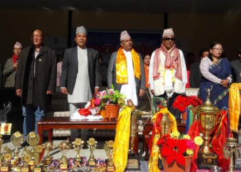 ५० औं थाक खेलकुद असोज ५ मा हुने