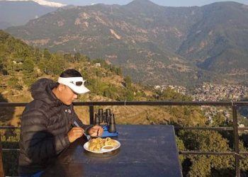 द आईटारी हाेटल एण्ड रेष्टुरेन्ट : बेसीसहरकाे भ्यु हेर्दै खान पाईन्छ स्वादिष्ट परिकार