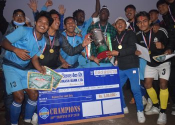 रामपुर राेड्सलाई त्रिवेणी कप उपाधि