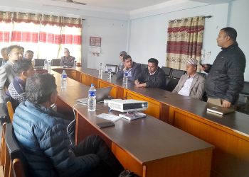 लमजुङमा कोभिड–१९ विरुद्ध दोस्रो बुस्टर खोप लगाइँदै