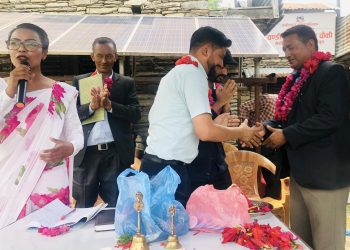 वडाअध्यक्ष थापासहित सयाैं रास्वपामा प्रवेश