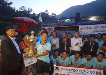 तेस्रो ‘मेयर कप’ को उपाधी बेसीशहर २ ले जित्याे