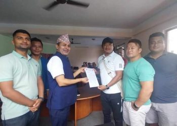 डाक्टर कुटेकाे आरोपमा पक्राउ परेका वडाअध्यक्ष बस्नेतकाे रिहाई गर्न युवासंघकाे माग