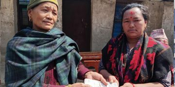 तमु समाज इजरायलद्धारा चम्पावती प्राविलाई फर्निचर सहयोग