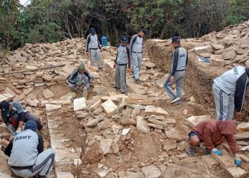 नेपाली सेनाले जिर्णोदार गर्दै ऐतिहासिक पुरानकोट गढी
