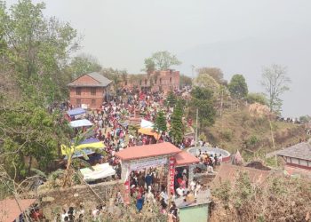 गाउँसहर कालिका मन्दिरमा जनताका नाउँमा भयो पूजा