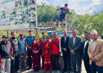 फुटबलर सावित्राको सम्मानमा ‘साम्बा’ चोक स्थापना