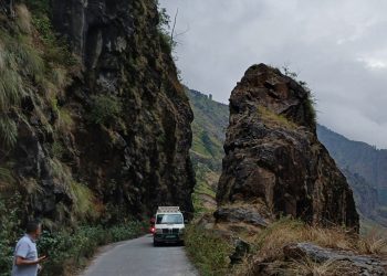 लमजुङ-मनाङ सडक राति बन्द हुने