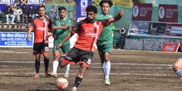त्रिवेणी कप फुटबल : एनआरटी र लमजुङ मर्स्याङ्दी क्वार्टरफाइनलमा